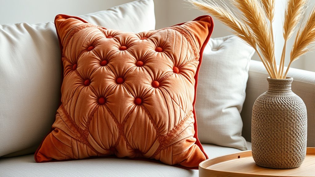 add textured accessories thoughtfully