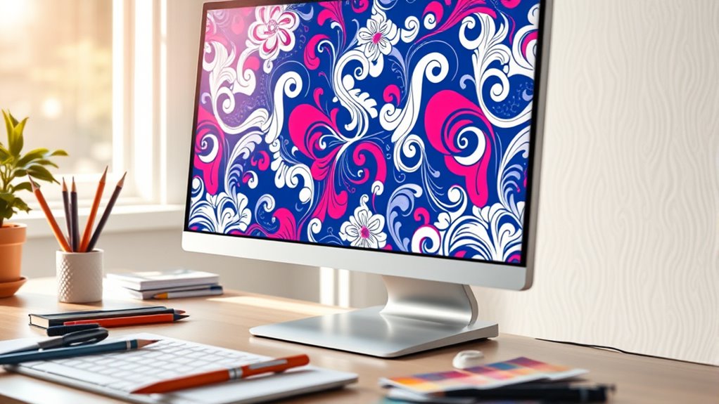 arrange motifs for continuity