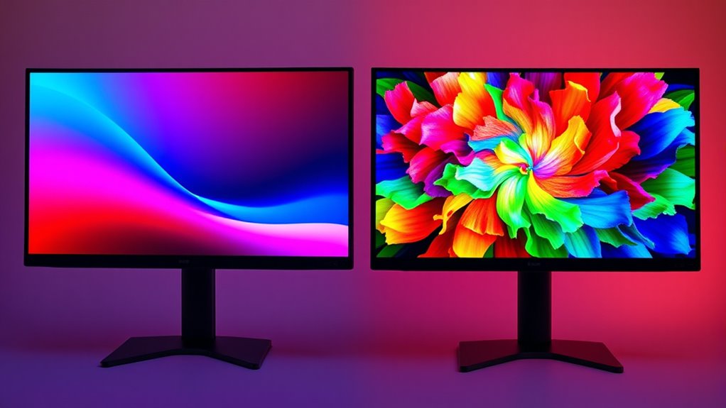 choose calibrated wide gamut displays