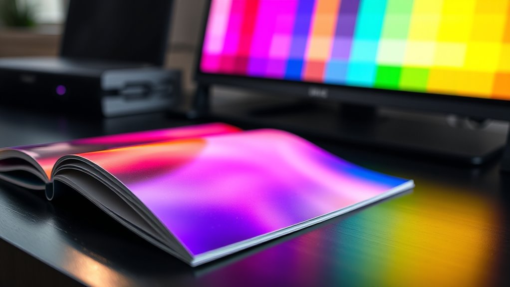 choose cmyk for printing