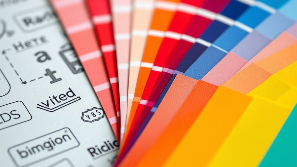 choose colors to convey emotions