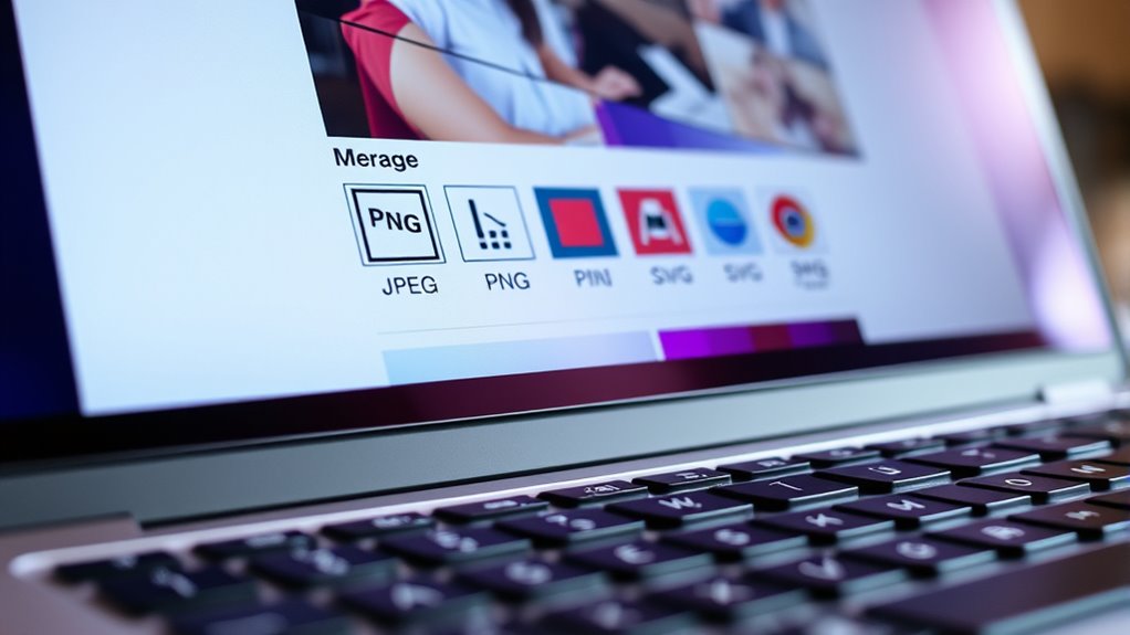 choose optimal website image formats
