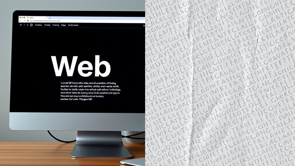 choosing medium appropriate fonts