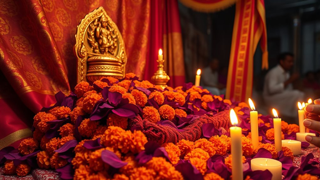 colors symbolize spiritual devotion