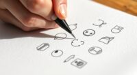 create icons with varying stroke