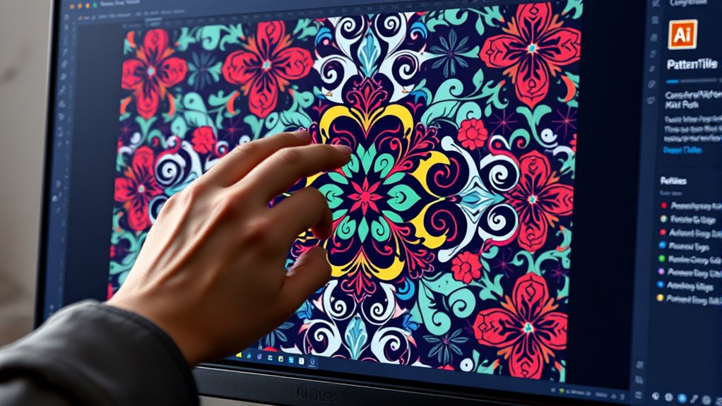 create seamless pattern tiles