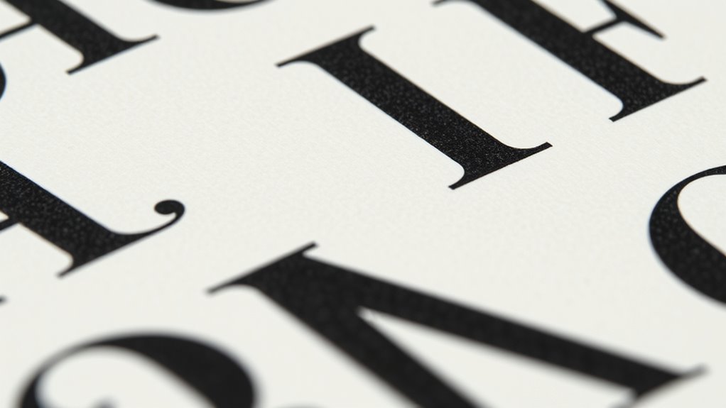 crossbars shape letter structure