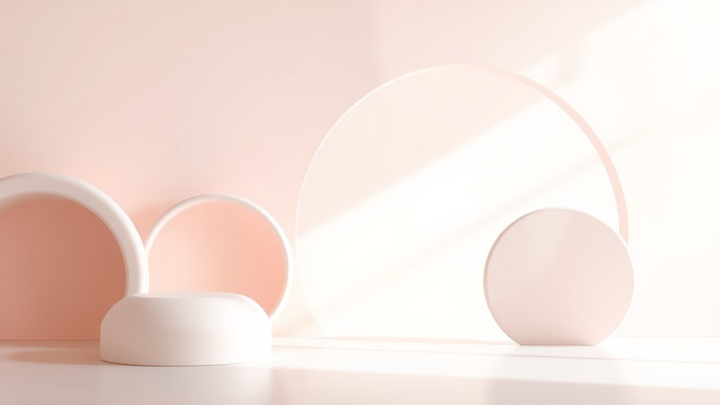 curves evoke calming feelings
