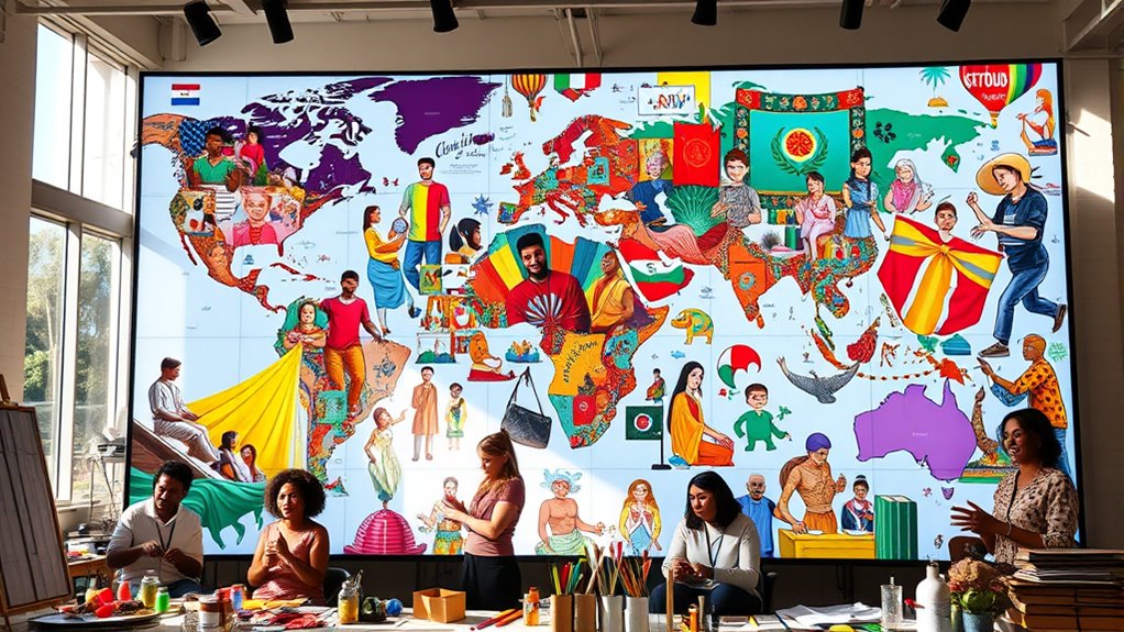 designing diverse visual content