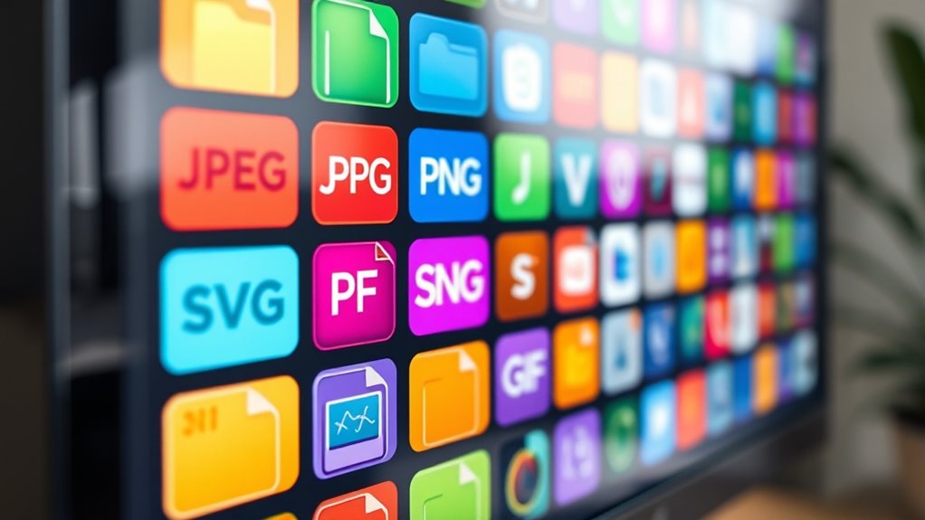 different web image formats