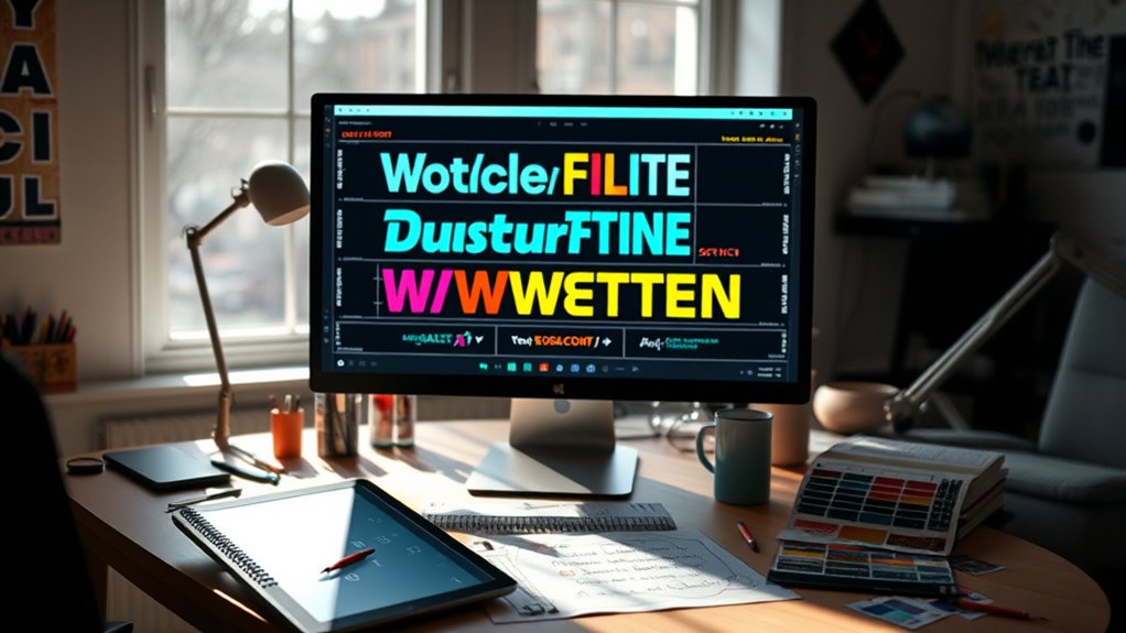 dynamic adaptable typographic design