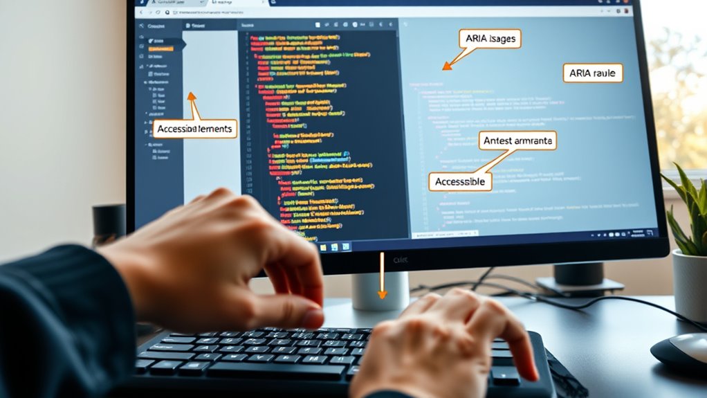effective aria label implementation