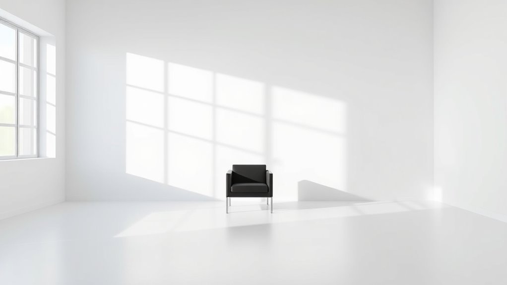empty space enhances viewer perception