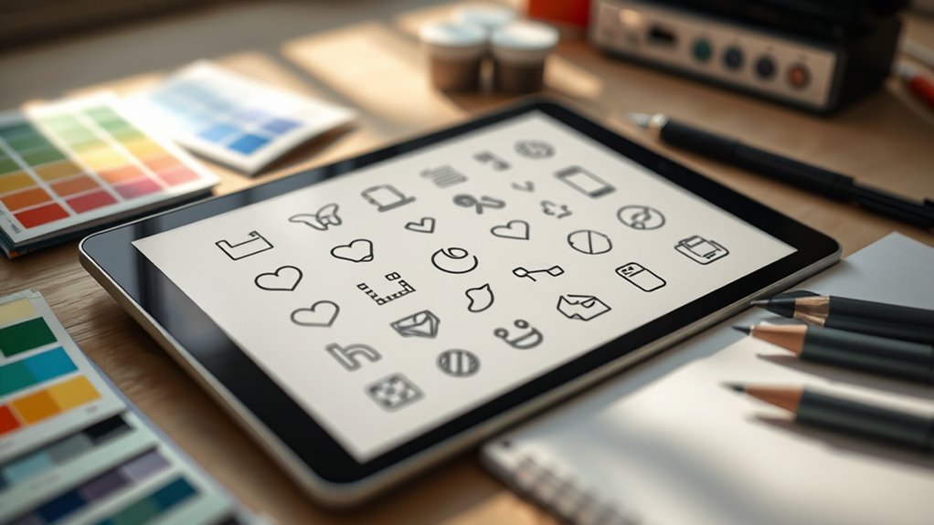 enhance icons with stroke variations