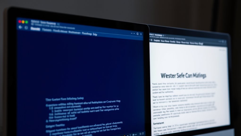 enhance readability with contrast