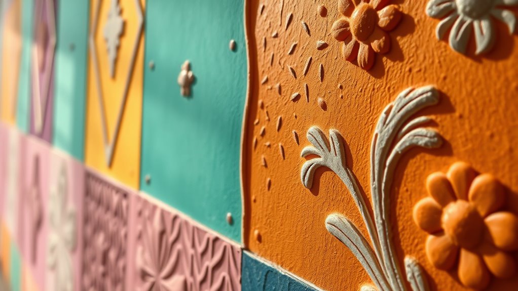 enhance walls with textures