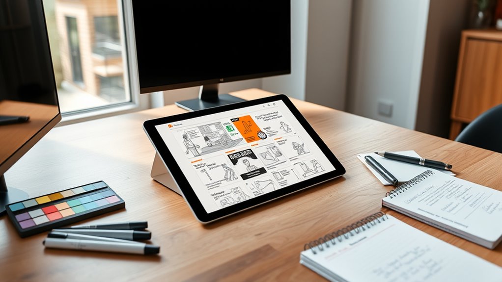 essential storyboarding tools and materials