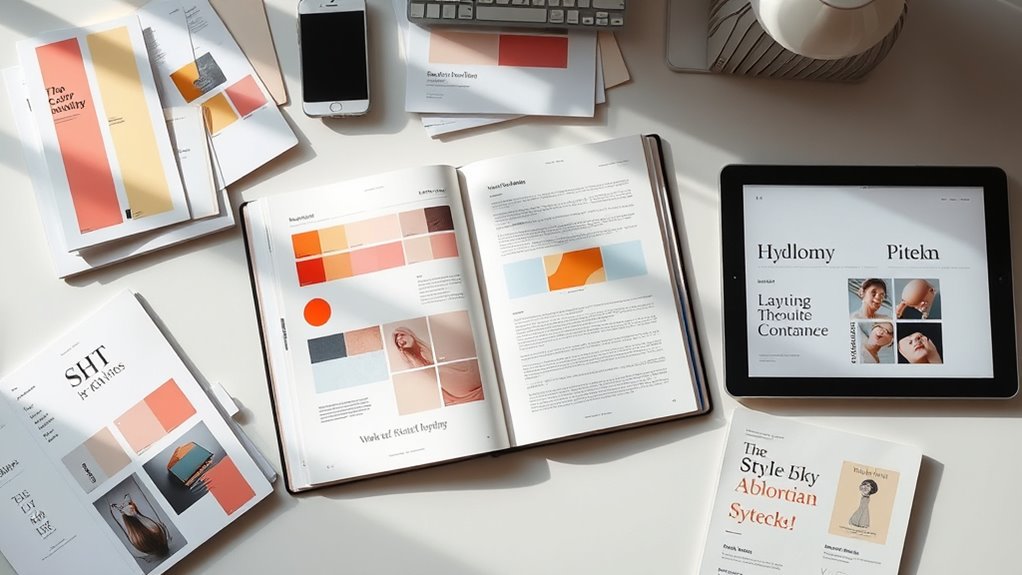 establish consistent visual identity