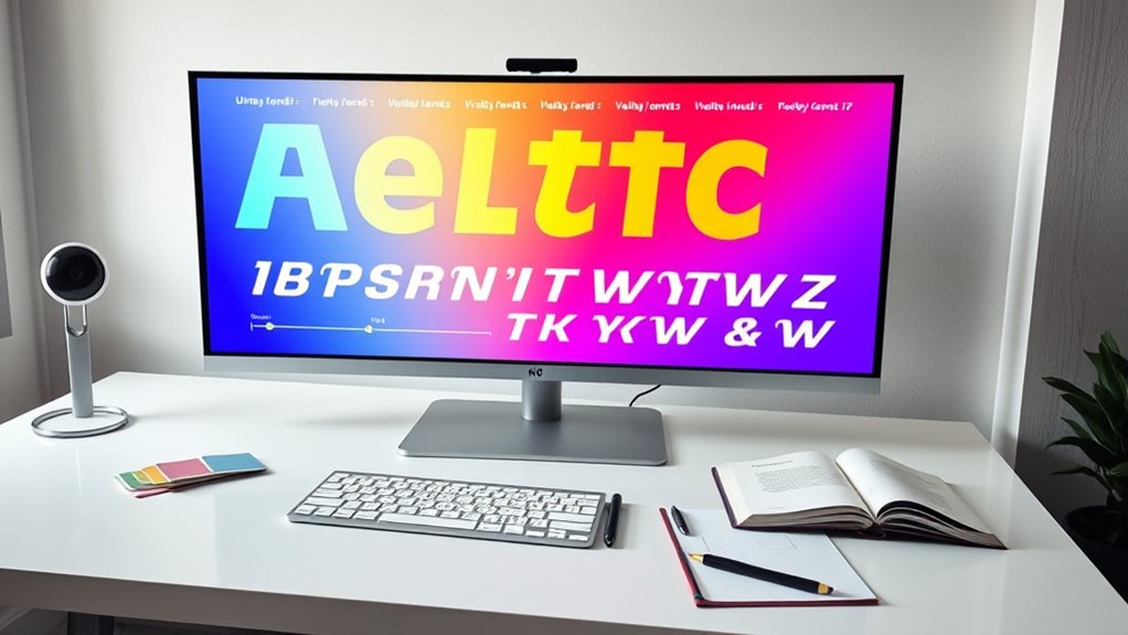 flexible customizable typography technology