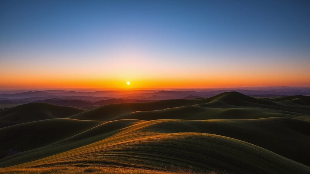 gradient color depth illusion