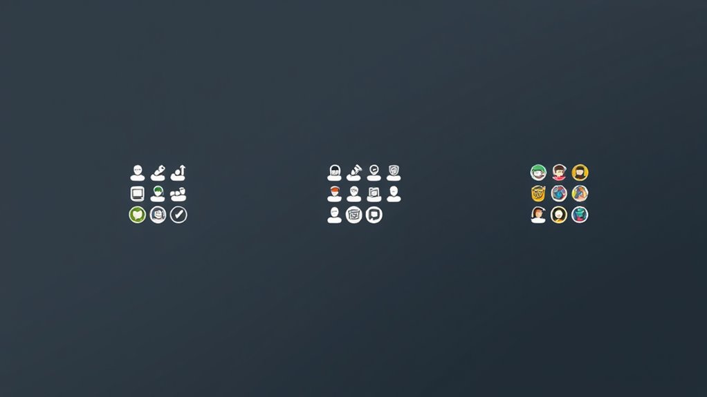group related elements visually