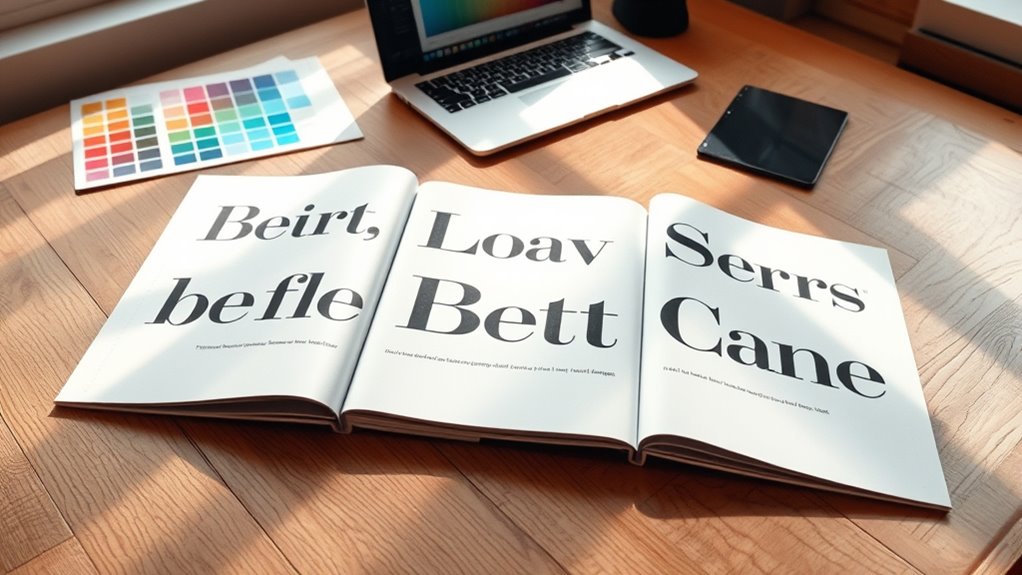 harmonious font pairing strategies