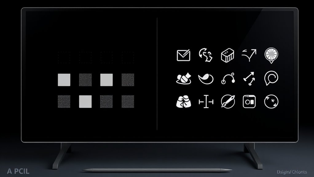 icon design techniques comparison
