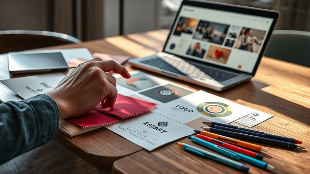 integrate visual verbal elements