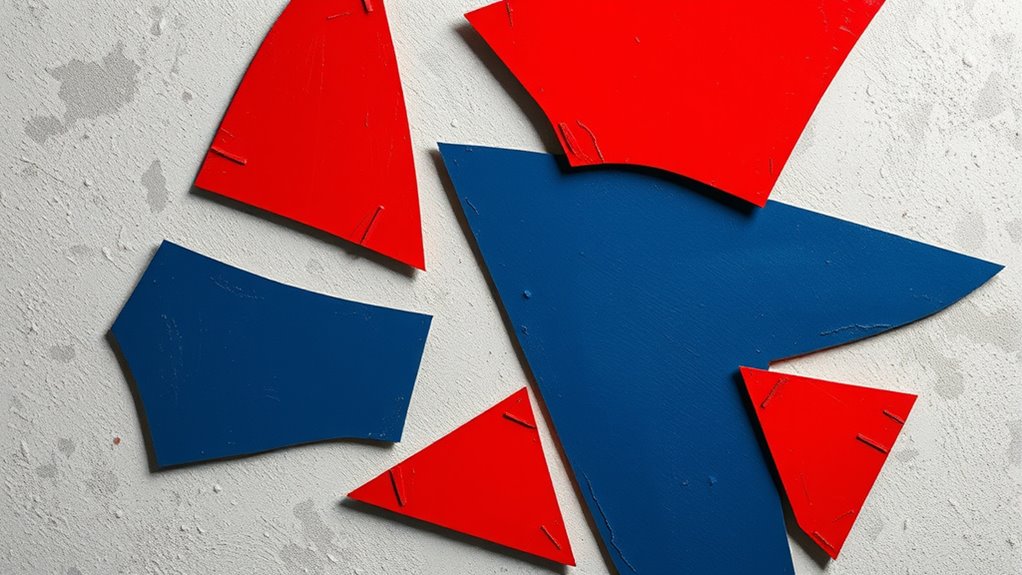 irregular shapes capture attention