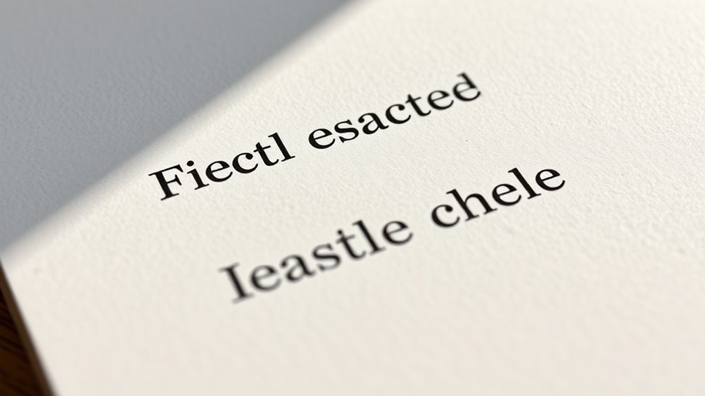 letter spacing comparison