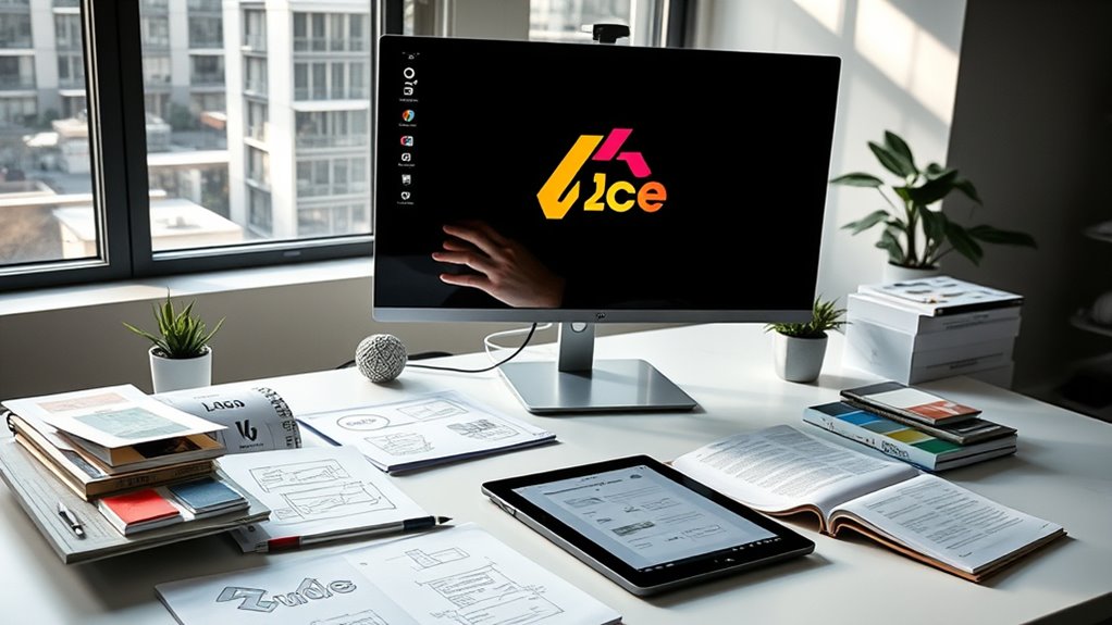 logo review and updates