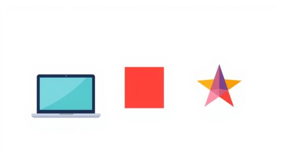 modern minimalistic interface style