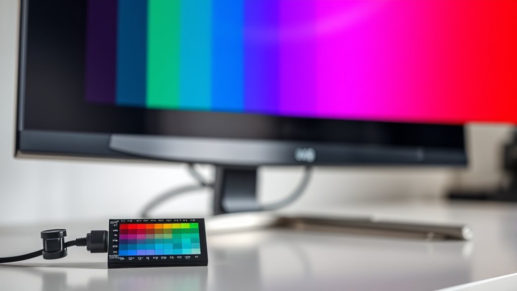 monitor color calibration process