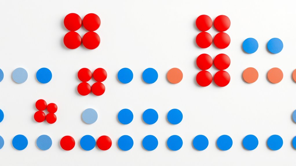 objects close together perceived