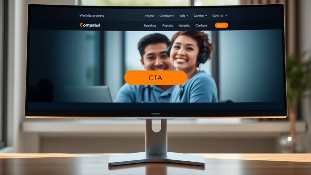 optimal call to action placement