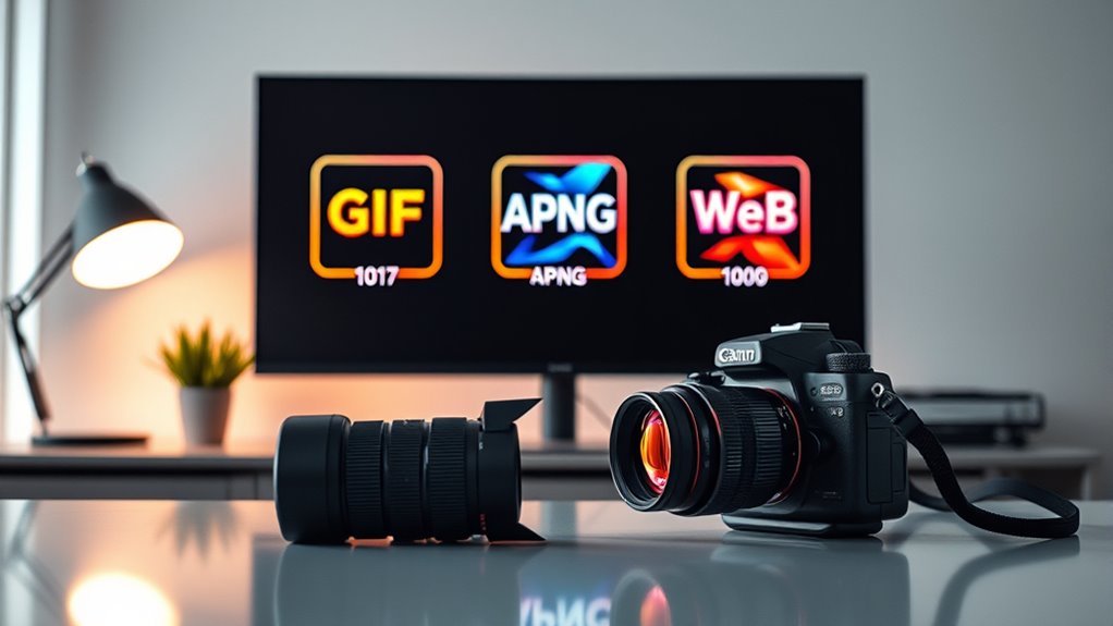 optimized animation format selection