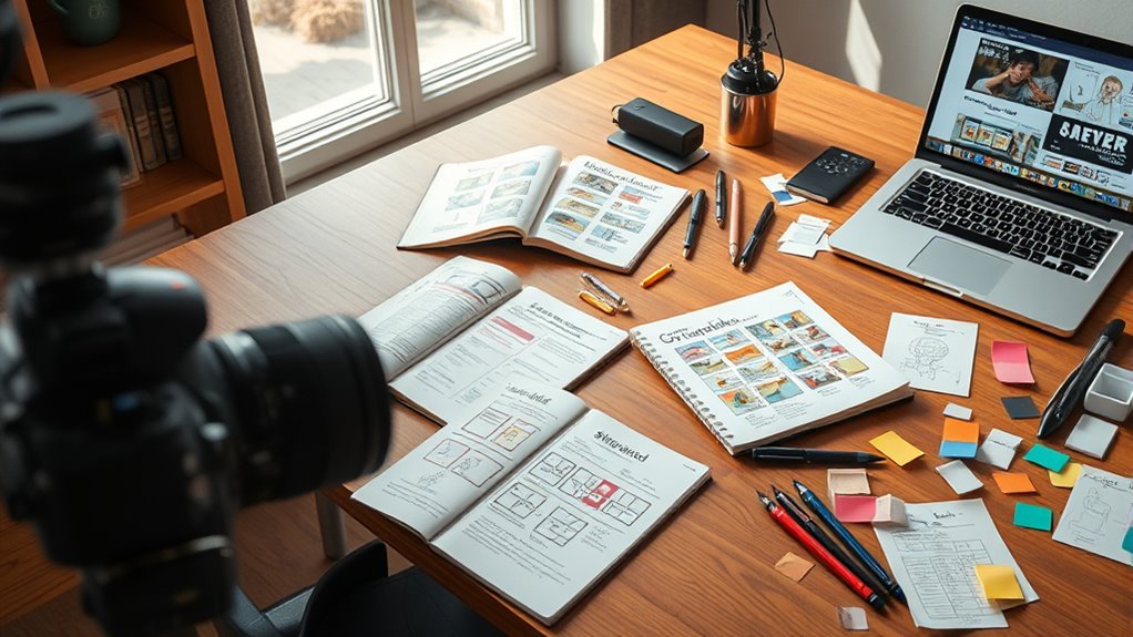 organize ideas with tools