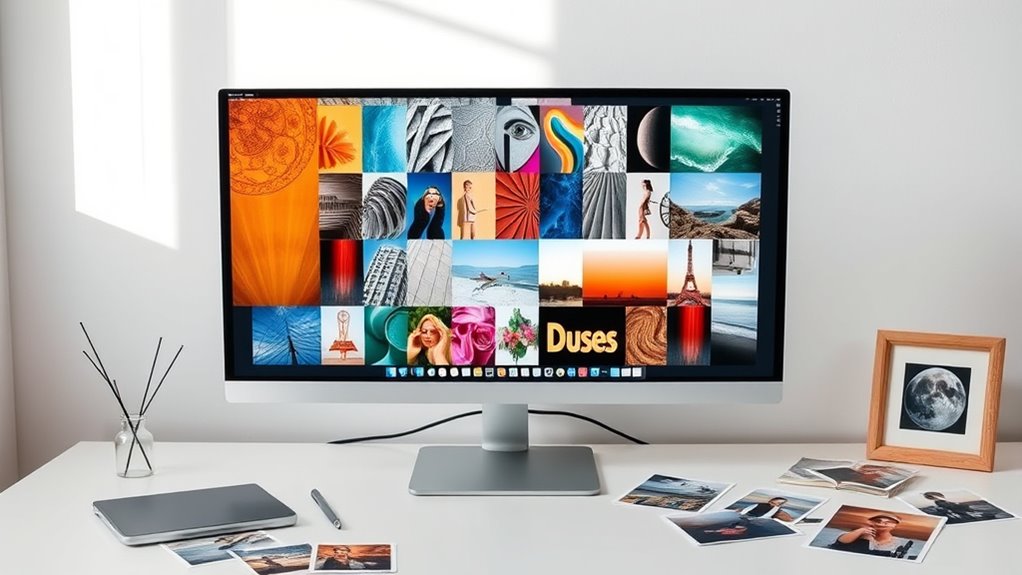 organize select categorize inspire