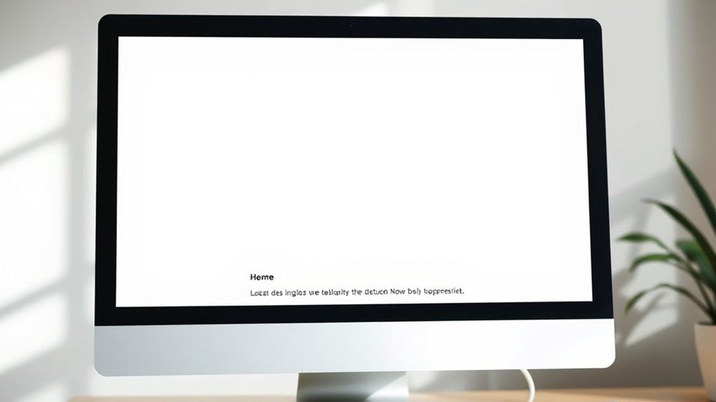prioritize readable typography