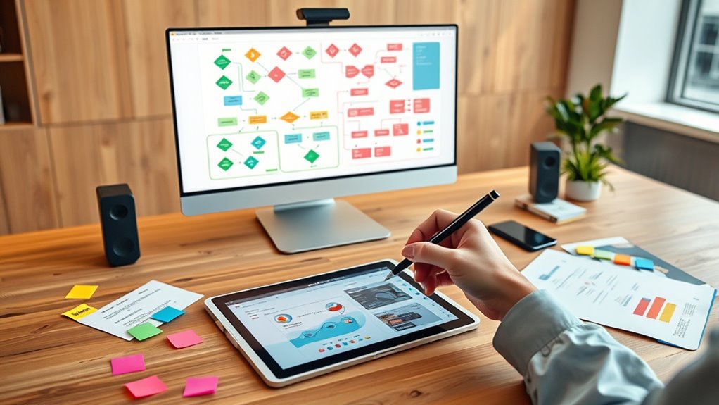 refine flowchart with feedback