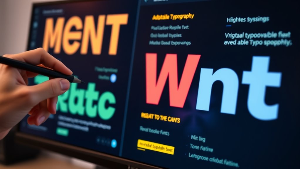 responsive typography enhances readability