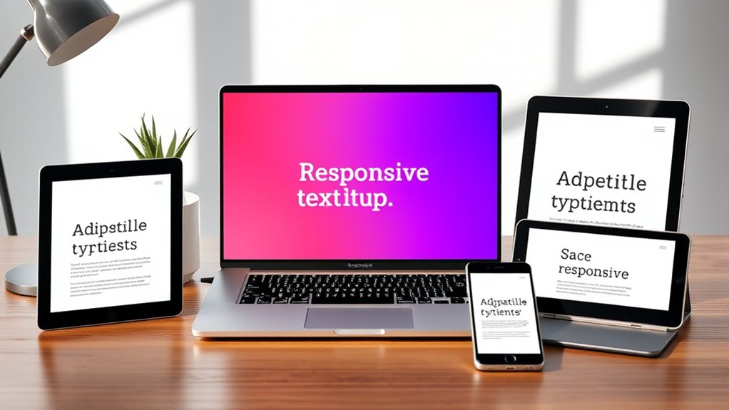 responsive typography testing