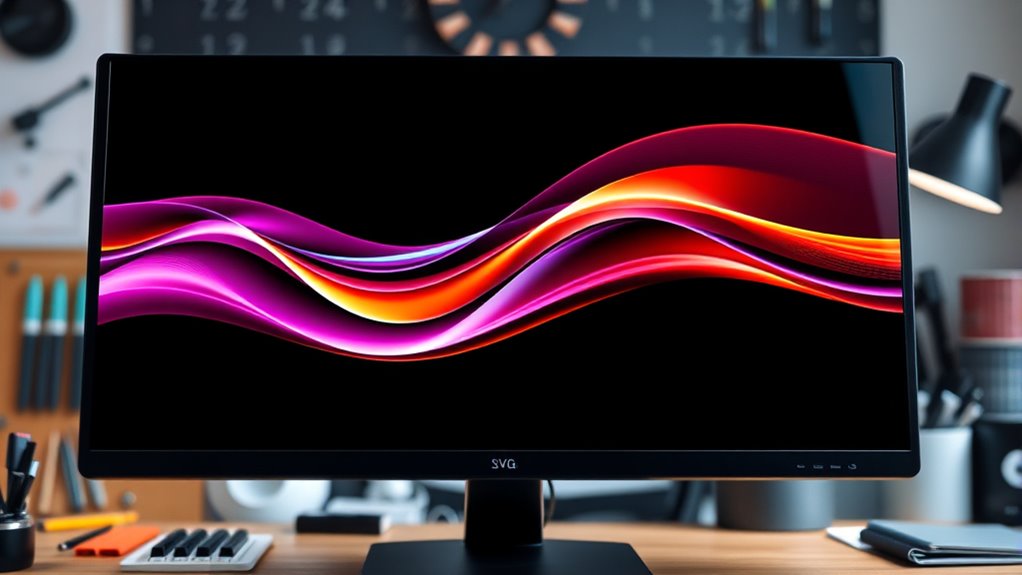 scalable sharp flexible visuals