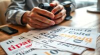 selecting the appropriate print font