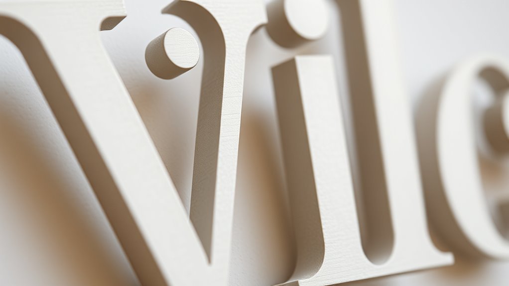 serif styles shape message tone