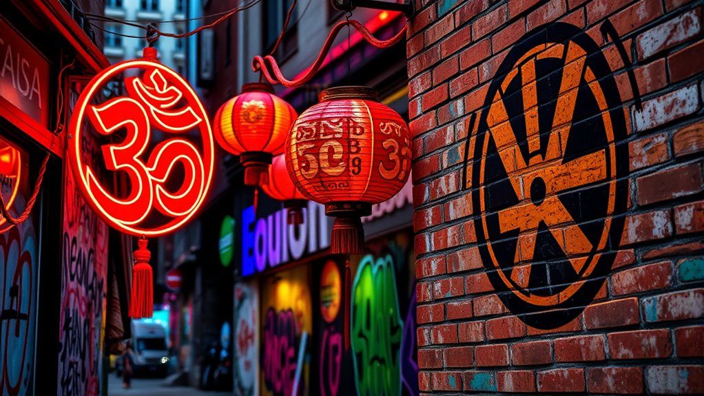 symbols evolve through cultural exchange
