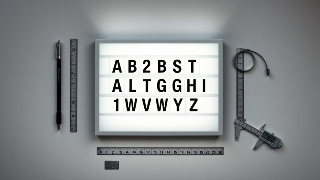 tools for precise typography