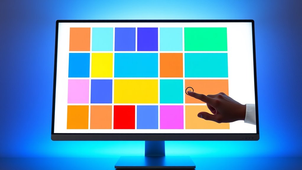 two dimensional layout control