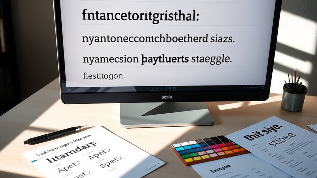 typography tools ensure harmony