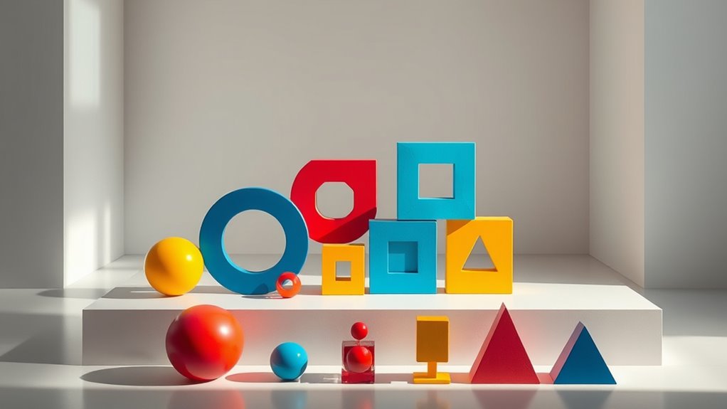 vary element sizes for depth